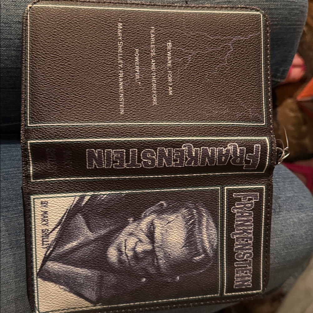 Frankenstein Black Wristlet Clutch - Picture 3 of 4